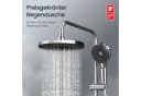 EMKE Duschsystem Thermostat mit LED-Beleuchtung und 3 Strahlmodi Bild 1