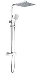 MEYKOERS Duschsystem mit Thermostat Regendusche 30x30 cm Bild 2