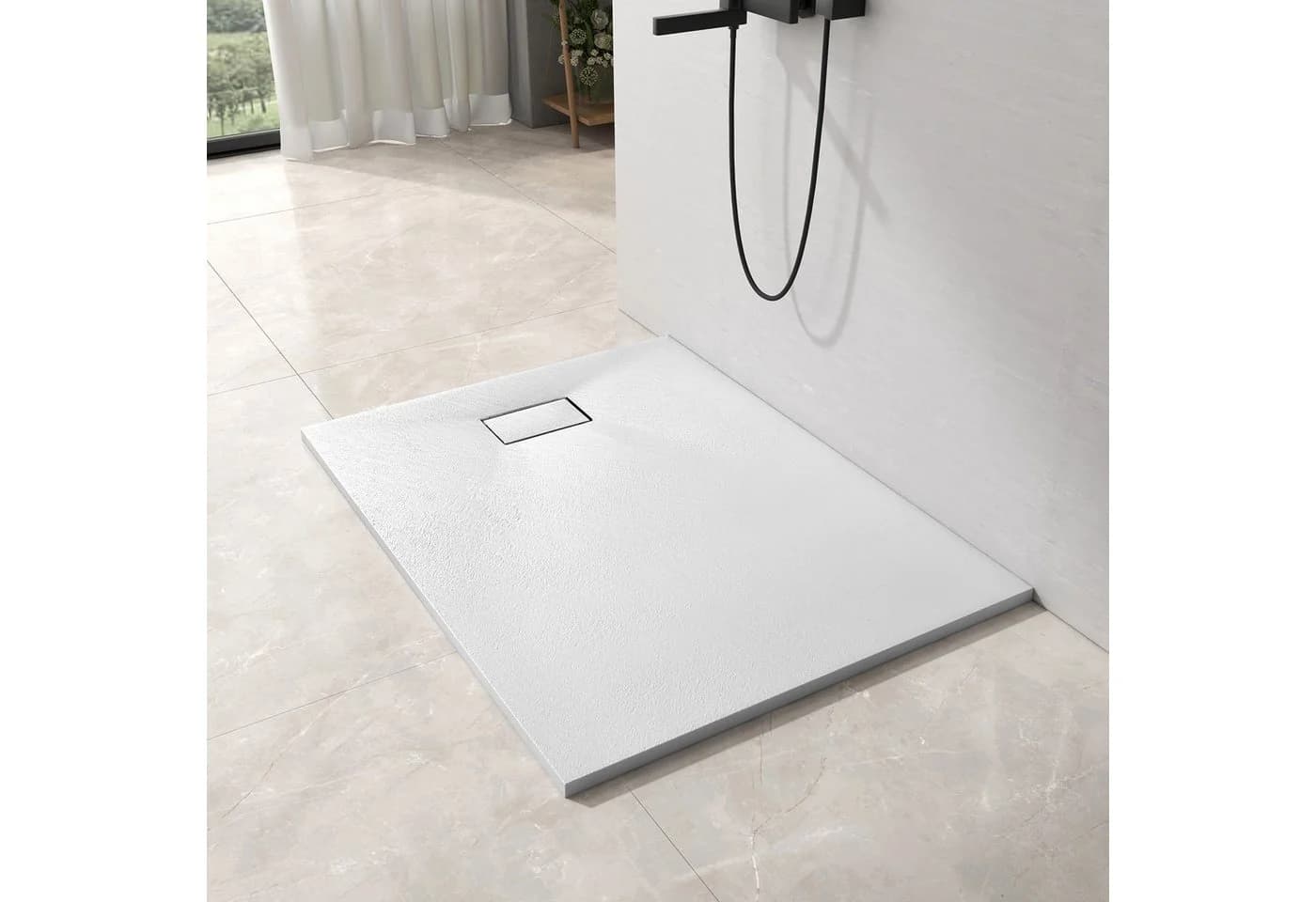 EMKE Duschwanne 90x90 cm SMC Anti-Rutsch - Bild 2