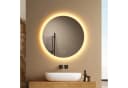 EMKE Badspiegel Rund LED mit Antibeschlag und Memory-Funktion Bild 2
