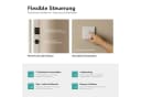 EMKE LED Badspiegel mit Touch-Schalter und Anti-Beschlag IP44 Bild 4