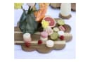 Ladelle Dekovase mit Blattdesign Modern Glas Bild 1