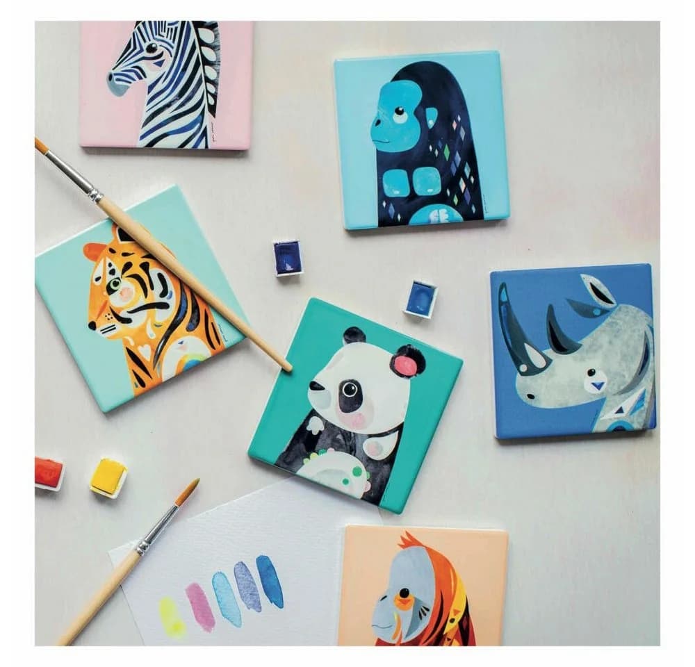 Maxwell & Williams Glasuntersetzer Pete Cromer Panda Bunt