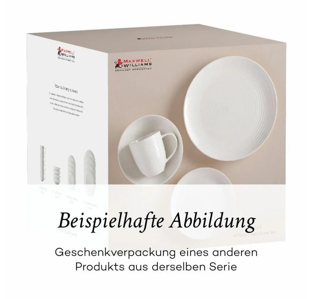 Maxwell & Williams Zenith Dinner-Set 16-teilig Grau
