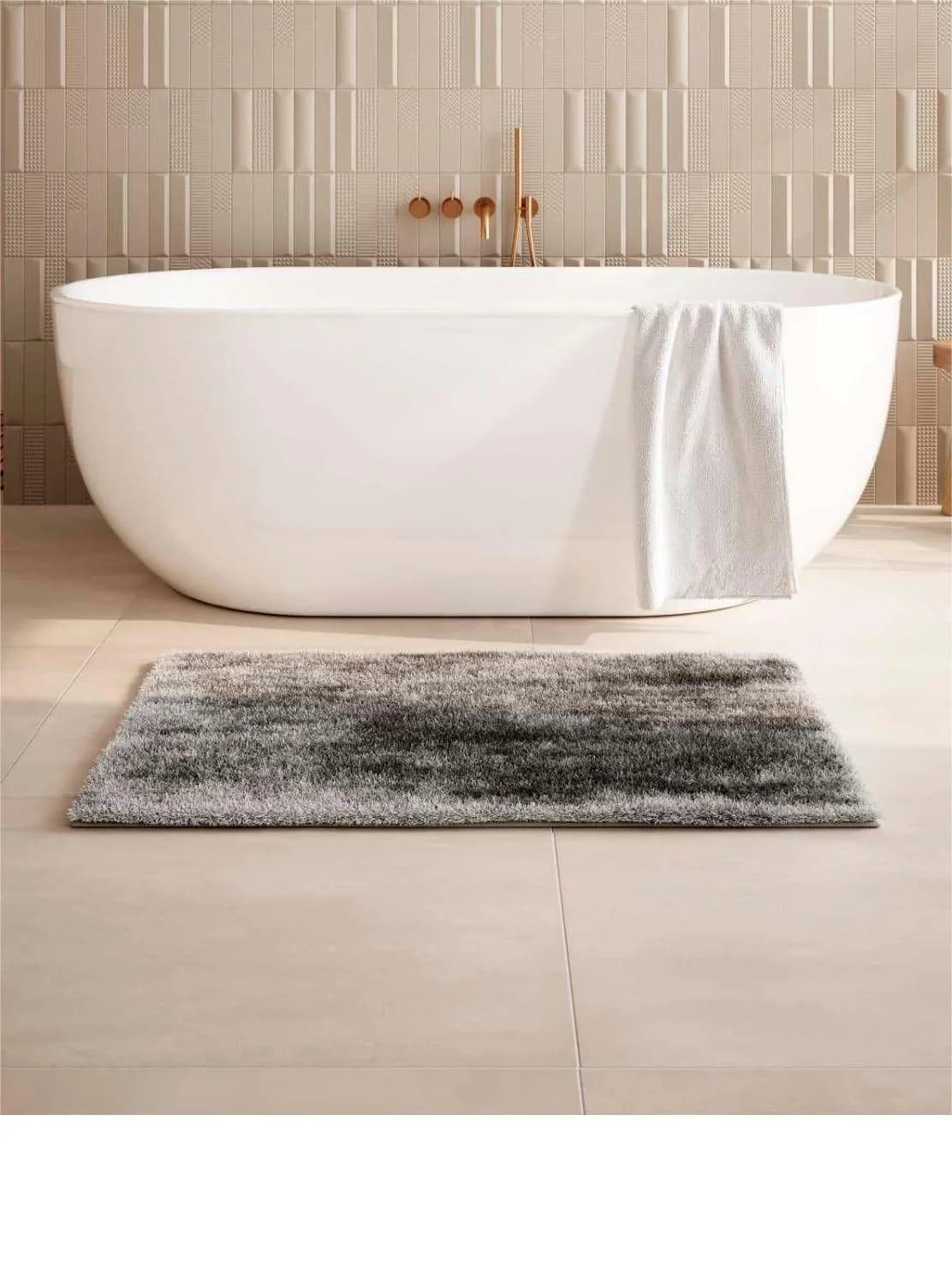 GRUND Badematte Gr. 1 Anthrazit Rechteckig 50x60cm