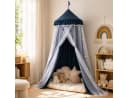 LMaxhome Himmelbett Betthimmel mit Moskitonetz blau Bild 2