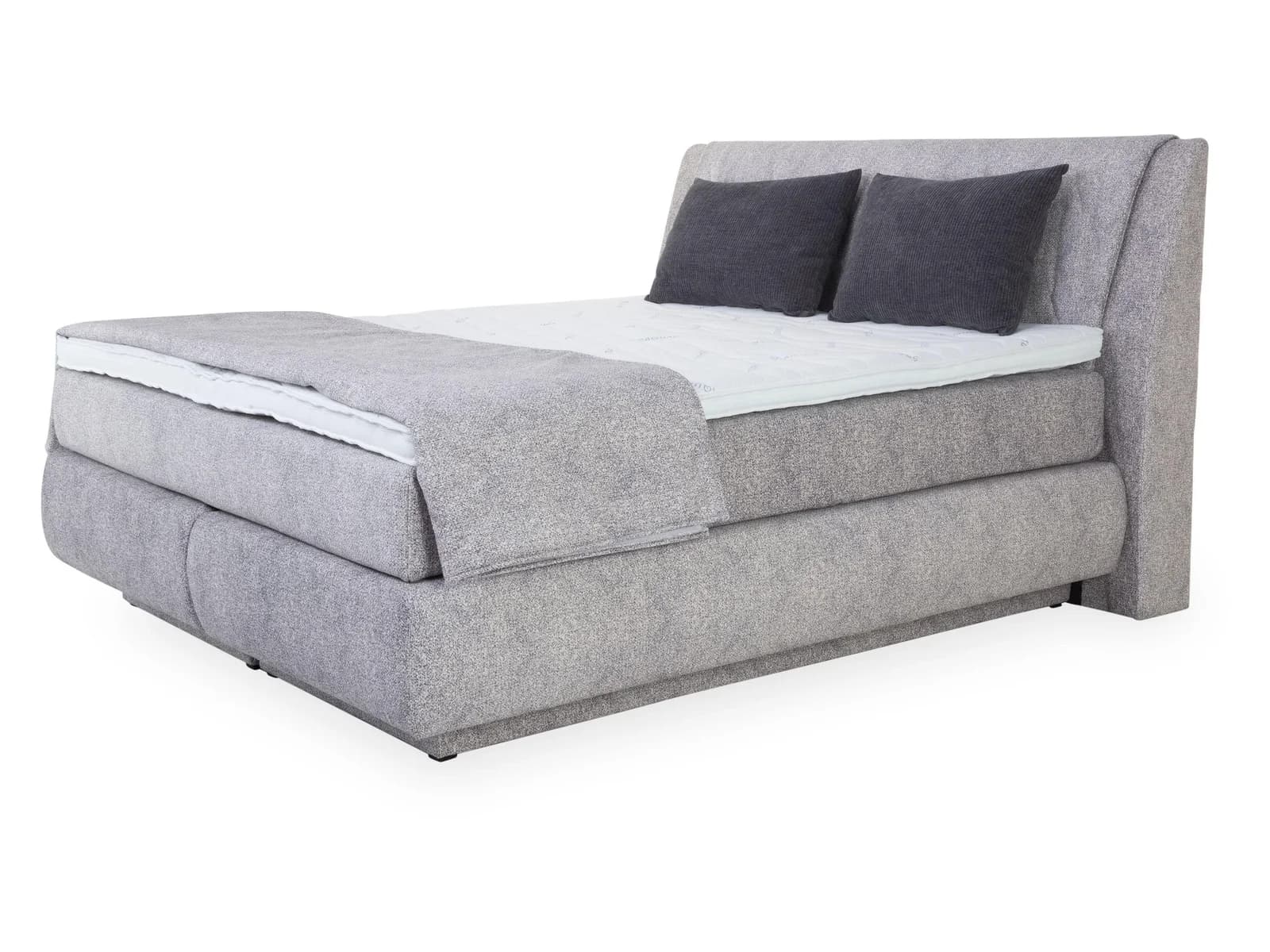 Boxspringbett vito BRILLANT Stoff 100% Polyester