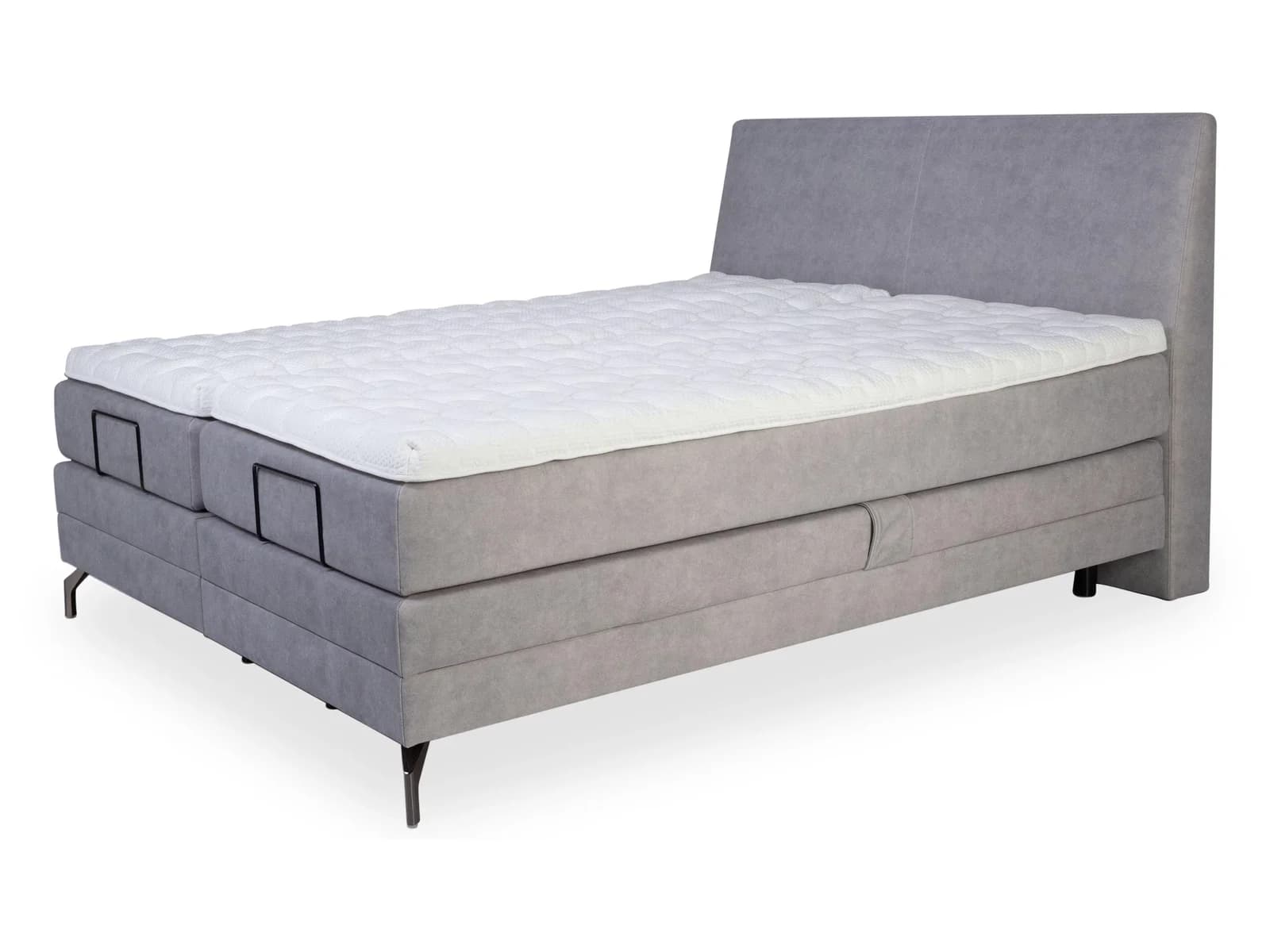 Boxspringbett vito AZURRO mit Motor und Topper