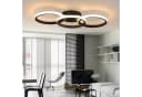 ZMH LED Deckenleuchte Modern Schwarz 36W Bild 2