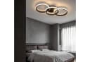 ZMH LED Deckenleuchte Modern Schwarz 36W Bild 4