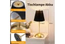 ZMH LED Tischleuchte 2er Set Akku Touch Dimmbar Schwarz Bild 3
