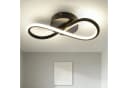 ZMH LED Deckenleuchte Wohnzimmer 3 Blätter Spiralform Bild 2