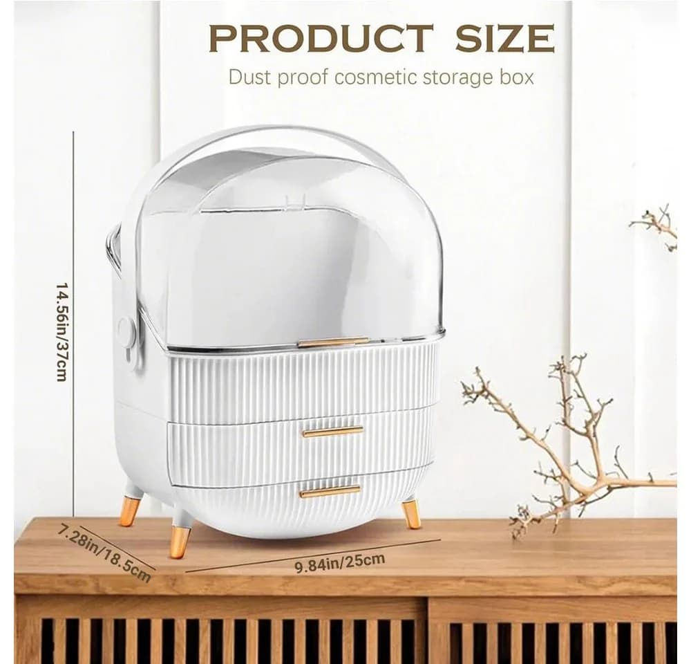 ZMH Kosmetikbox Make-Up Organizer Aufbewahrungsbox - Bild 4
