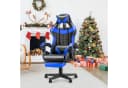 Ferghana Gaming-Stuhl mit Massagefunktion, Kopfstütze und Fußstütze Bild 2