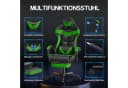 Ferghana Gaming-Stuhl mit Massagefunktion und Fußstütze Bild 1