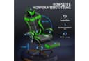 Ferghana Gaming-Stuhl mit Massagefunktion und Fußstütze Bild 3