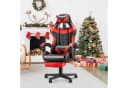 Ferghana Gaming-Stuhl mit Massagefunktion, Kopfstütze und Fußstütze Bild 2