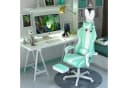 Ferghana Gaming Chair mit Fußstütze und verstellbarer Kopfstütze Bild 1