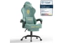 Huracan Gaming-Stuhl Grün mit Massagefunktion und Fußstütze Bild 2