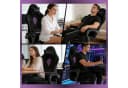 Huracan Gaming-Stuhl Massage Ergonomisch mit Fußstütze Bild 3