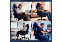 Huracan Gaming-Stuhl Massage Gaming Sessel mit Fußstütze Bild 3