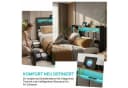 Furnishings Home Polsterbett Stauraumbett Doppelbett 180x200 cm LED USB Bild 3