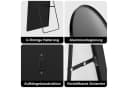 Furnishings Home Ganzkörperspiegel Oval Schwarz Aluminium Bild 5