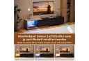 PXloue TV-Schrank Ausziehbarer TV-Schrank mit 3 Schubladen LED-Beleuchtung Bild 4