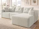 GLP Modulares Ecksofa aus Cord mit Hocker Bild 2