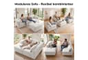 GLP Modulares Ecksofa 254 cm Cord mit Hocker Bild 5