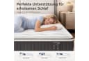 Niceluck Hybridmatratze 7-Zonen Gel Memory Taschenfederkern H3/H4 Bild 4