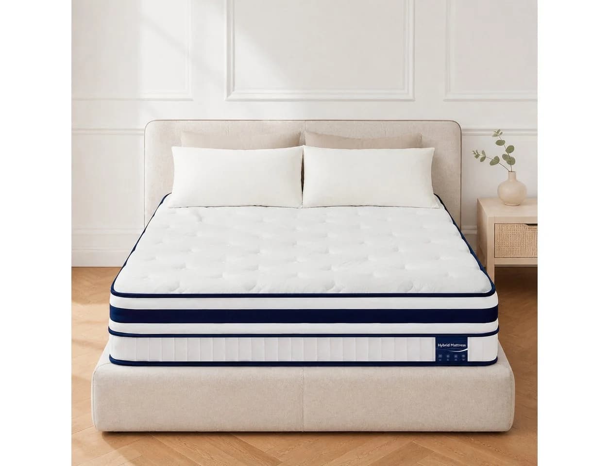 Niceluck Boxspringmatratze 7-Zonen Hybridmatratze 30cm H3 - Bild 2
