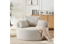 REDOM Relaxsessel Chenille beige mit Relaxfunktion Bild 3