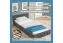 REDOM Polsterbett Einzelbett Schlafbett Jugendbett mit Lattenrost 90x200cm Chenille Bild 1