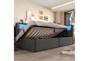 STILVORA Schlafsofa 90x200 mit Bettkasten, USB & LED Bild 3