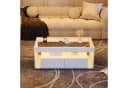 REDOM Couchtisch Hochglanz Wohnzimmertisch LED 16 Farben Bild 4