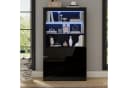 OKWISH Vitrine Hochglanz-Aufbewahrungsschrank mit LED-Leuchten Bild 4