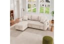 OKWISH Schlafsofa L-förmig mit Stauraum und Taschenaufbewahrung Bild 1