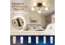 Nettlife Deckenventilator mit LED Licht & Fernbedienung Bild 4