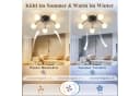 Nettlife Deckenventilator mit LED Licht & Fernbedienung Bild 5