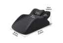 Nettlife Kopfkissen Super-Fitting Schwarz Memory Cotton Bild 3
