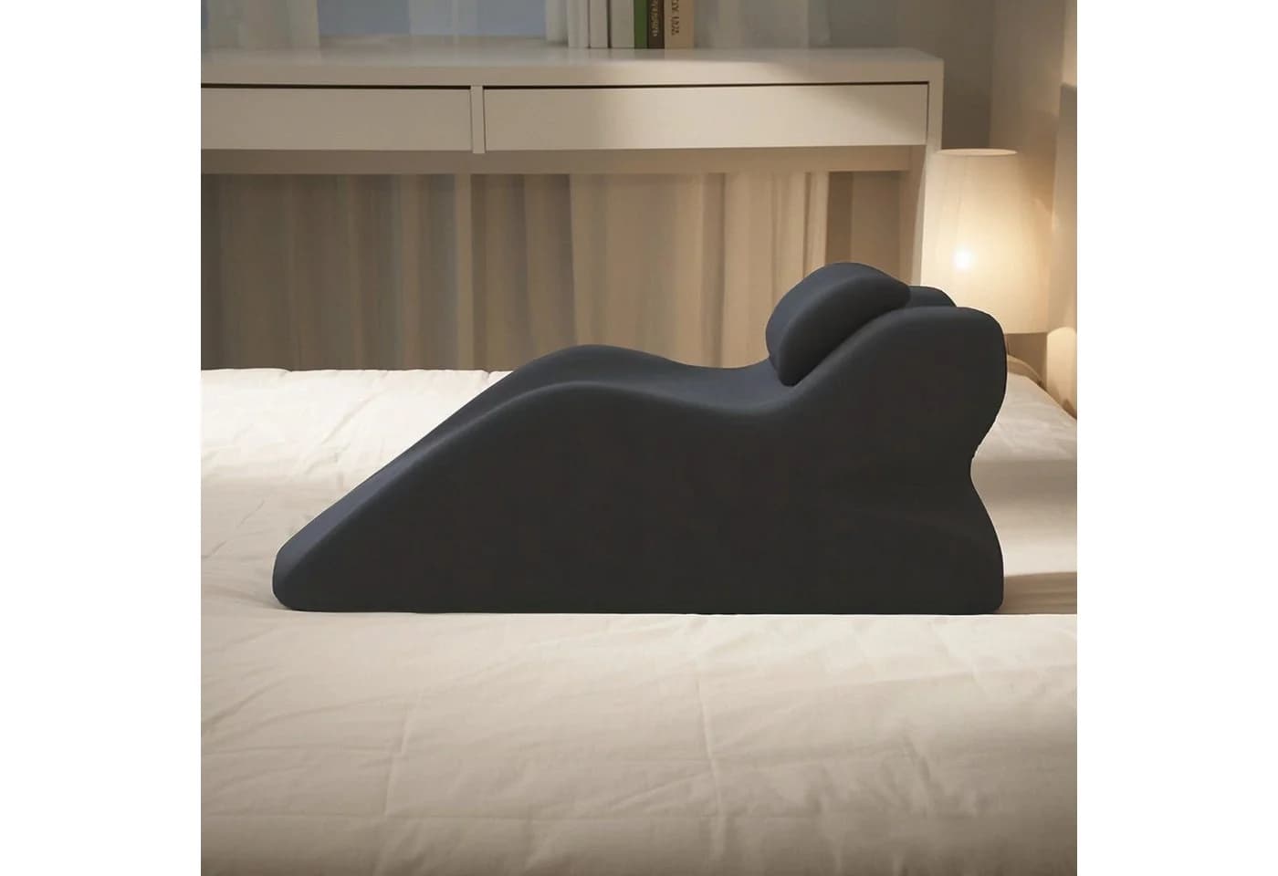 Nettlife Kopfkissen Super-Fitting Schwarz Memory Cotton - Bild 4