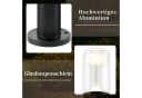 Nettlife Außen-Stehlampe Pollerleuchte 40cm Schwarz Glas Bild 5