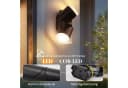Nettlife LED Außen-Wandleuchte 10W Schwarz 3000K Warmweiß Bild 4