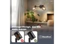 Nettlife Deckenstrahler Küchenlampe E14 Rauchglas Modern Schwenkbar Bild 5
