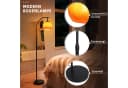 Nettlife Stehlampe Bogen Schwarz E27 Fußschalter Bild 3