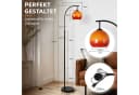Nettlife Stehlampe Bogen Schwarz E27 Fußschalter Bild 4