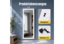Nettlife Ganzkörperspiegel mit LED-Beleuchtung Sandweiß Bild 3