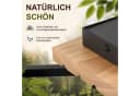 Nettlife LED Pendelleuchte Esstisch dimmbar Holz Metall Schwarz/Braun Bild 4