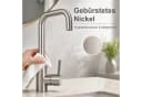 Ledklang Küchenarmatur Edelstahl 360° schwenkbar silber Bild 5